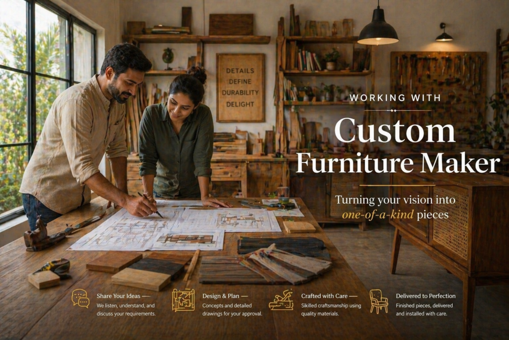 Things to Expect When Working With a Custom Furniture Maker