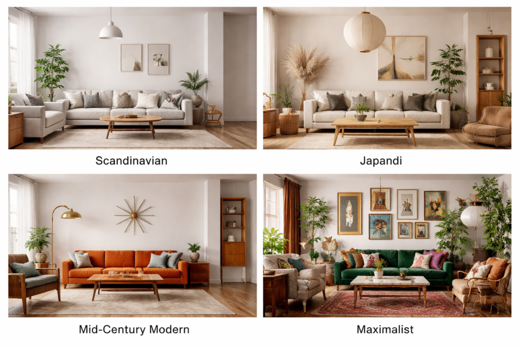 A Beginner’s Guide to Interior Design Styles for Homeowners